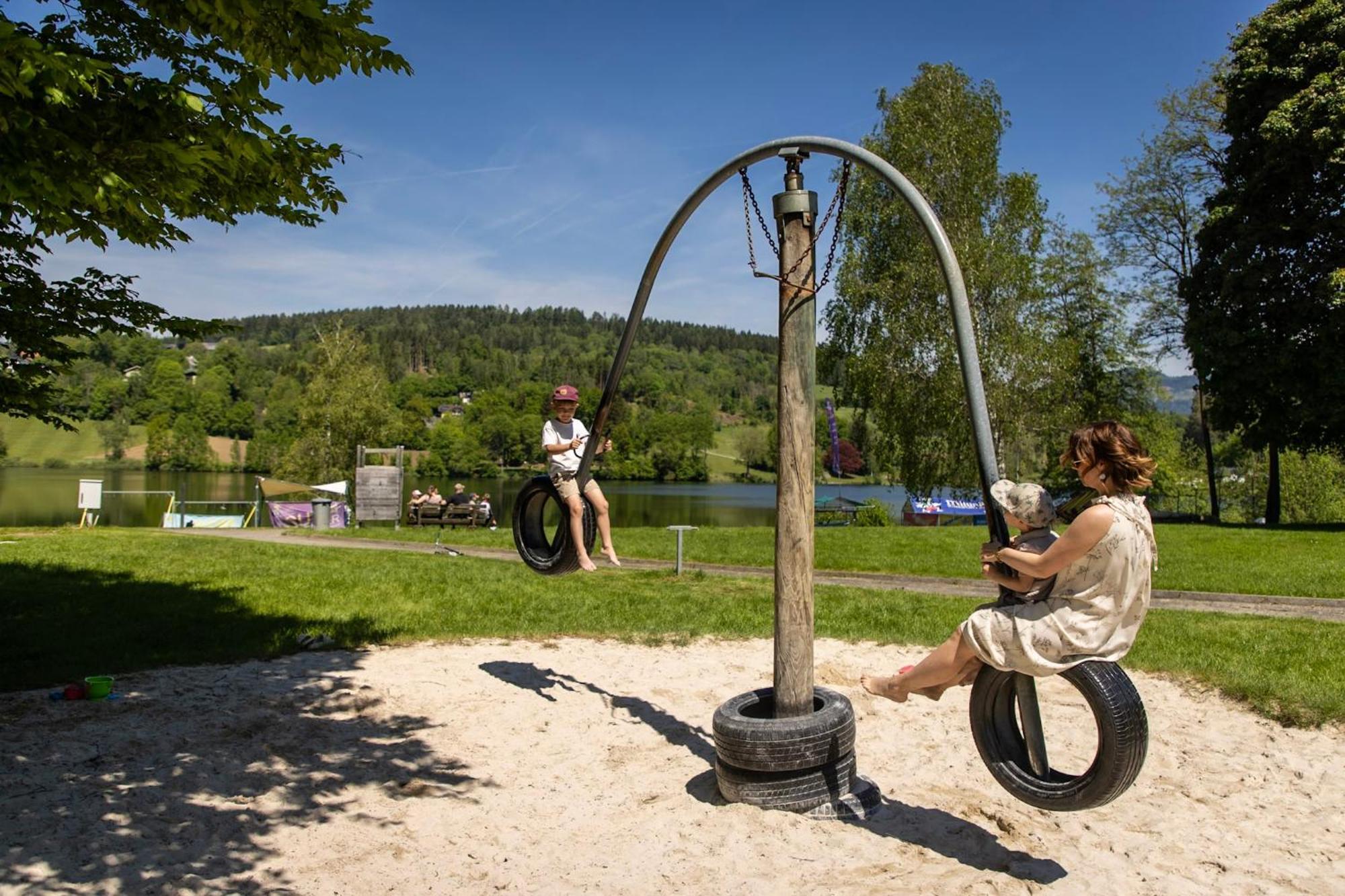 Feriendorf Am Maltschacher See Feldkirchen in Kärnten Zewnętrze zdjęcie